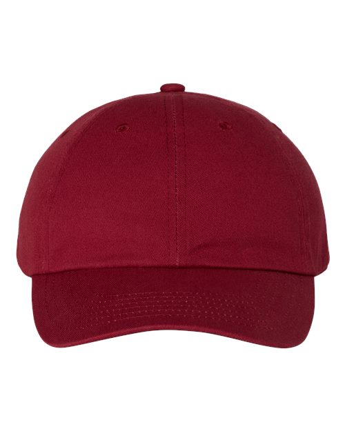 Bio-Washed Classic Dad Hat - Cardinal Front