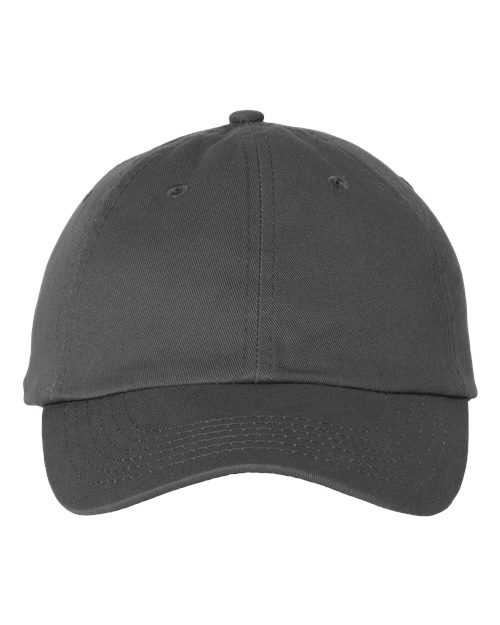 Bio-Washed Classic Dad Hat - Charcoal Front