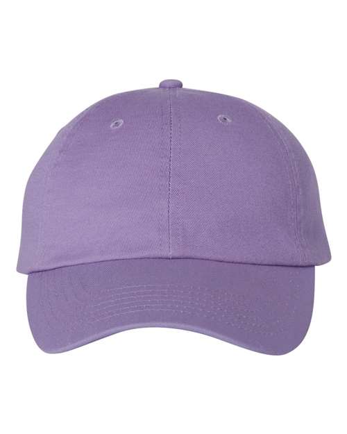 Bio-Washed Classic Dad Hat - Lavender Front