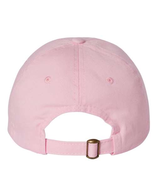 Bio-Washed Classic Dad Hat - Light Pink Back