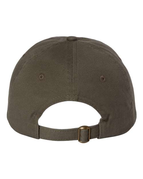 Bio-Washed Classic Dad Hat - Olive Back