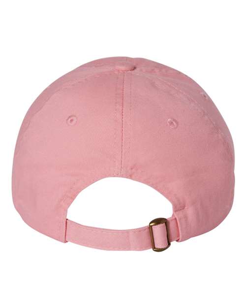 Bio-Washed Classic Dad Hat - Pink Back