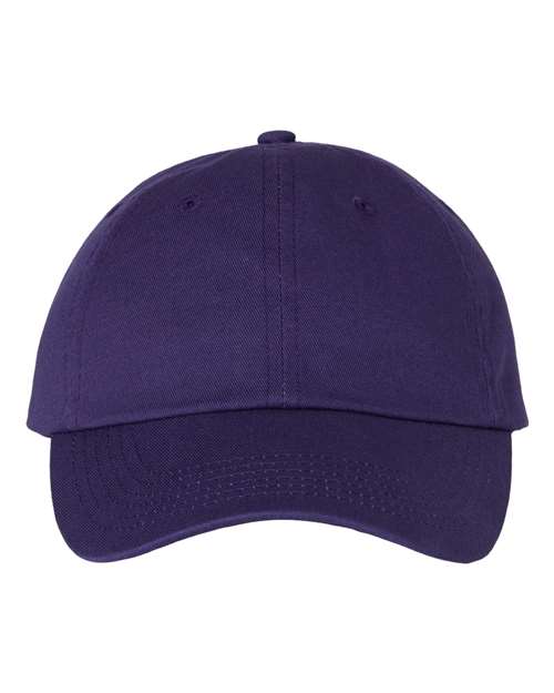 Bio-Washed Classic Dad Hat - Purple Front