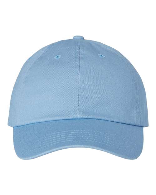 Bio-Washed Classic Dad Hat - Sky Blue Front