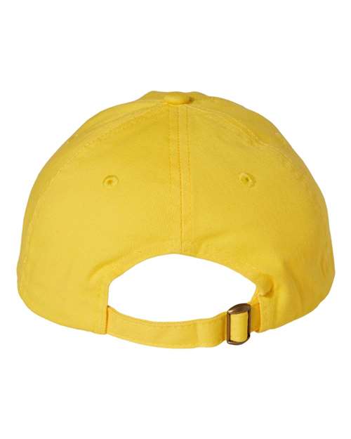 Bio-Washed Classic Dad Hat - Yellow Back