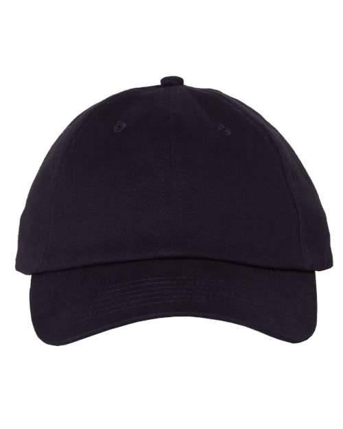 Brushed Twill Cap - Navy Front