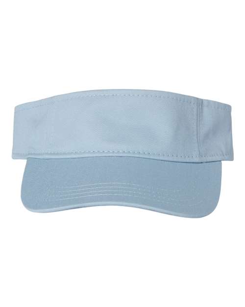 Bio-Washed Visor - Baby Blue Front