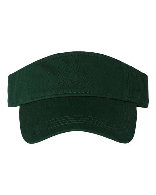 Valucap Bio-Washed Visor - Forest Front