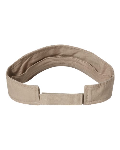 Bio-Washed Visor - Khaki Back