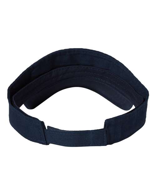 Bio-Washed Visor - Navy Back