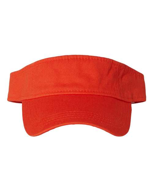 Bio-Washed Visor - Orange Front