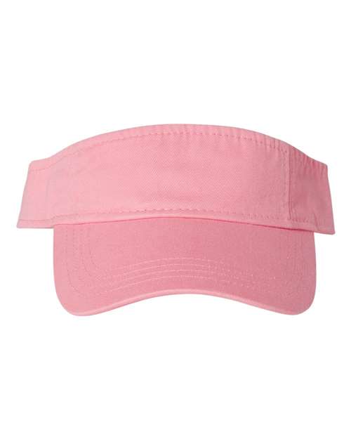 Bio-Washed Visor - Pink Front