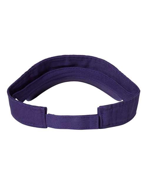 Bio-Washed Visor - Purple Back