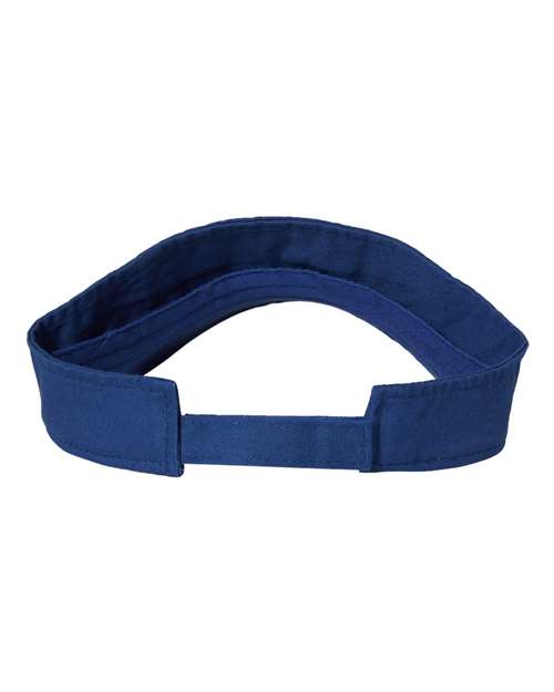 Bio-Washed Visor - Royal Blue Back