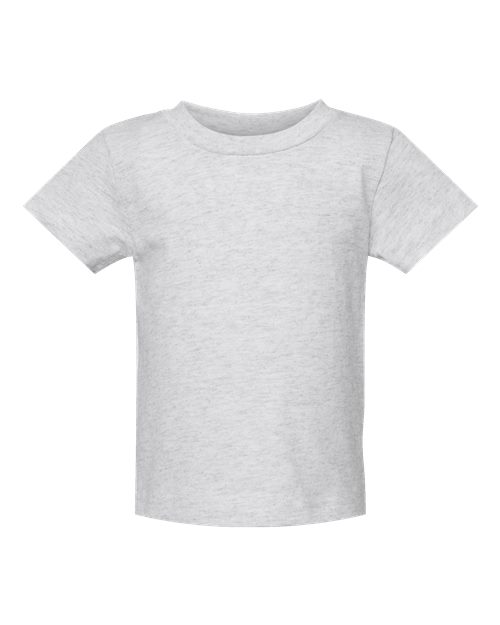 Infant Cotton Jersey Tee - Ash Front