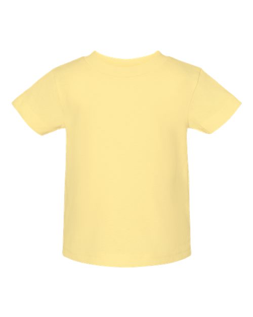 Infant Cotton Jersey Tee - Banana Front