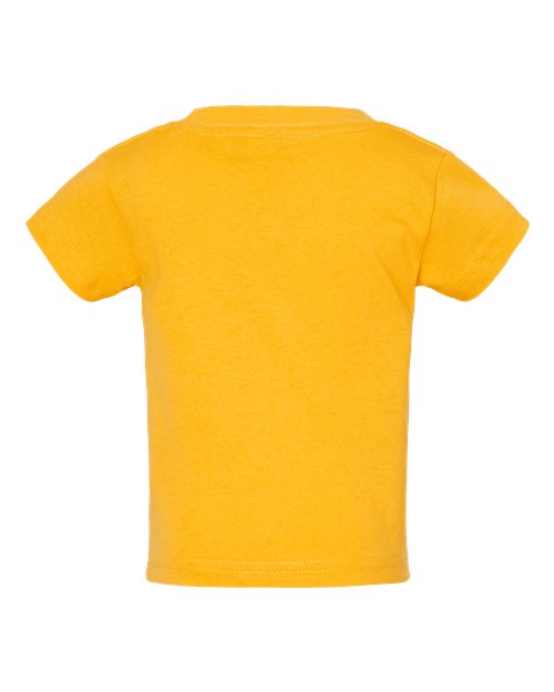 Infant Cotton Jersey Tee - Gold Back