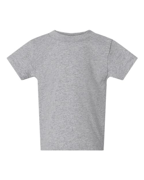 Infant Cotton Jersey Tee - Heather Front