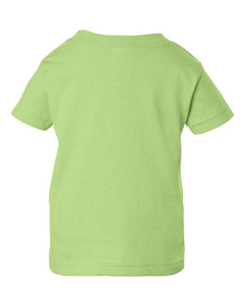 Infant Cotton Jersey Tee - Key Lime Back