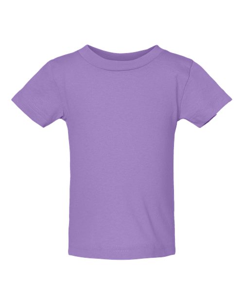 Infant Cotton Jersey Tee - Lavender Front