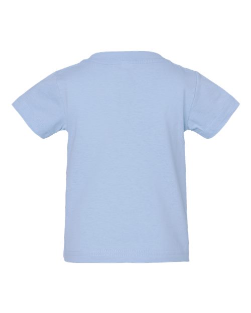 Infant Cotton Jersey Tee - Light Blue Back