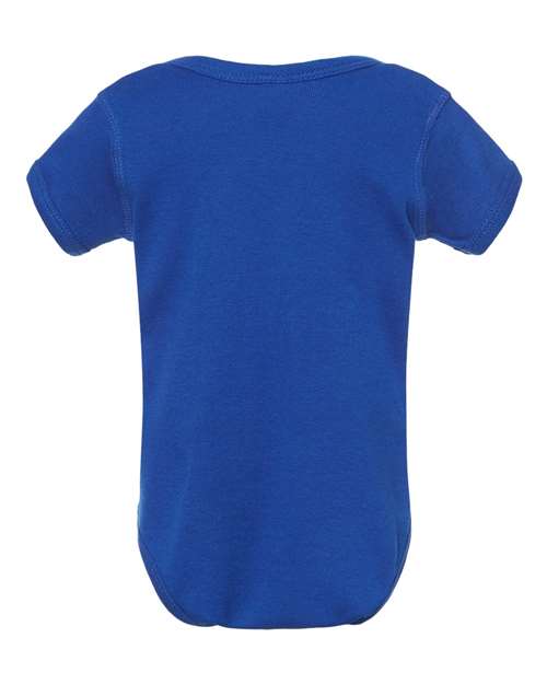 Infant Baby Rib Bodysuit - Royal Back