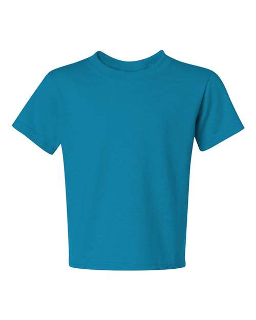 Youth Dri-Power® 50/50 T-Shirt - California Blue Front