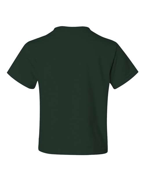 Youth Dri-Power® 50/50 T-Shirt - Forest Green Back