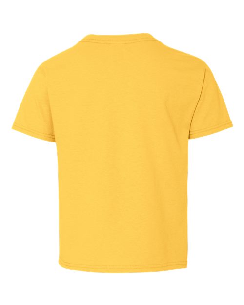 Youth Dri-Power® 50/50 T-Shirt - Island Yellow Back
