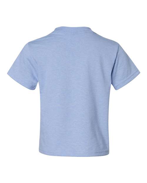 Youth Dri-Power® 50/50 T-Shirt - Light Blue Back