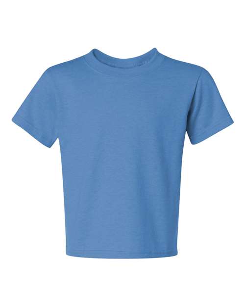 Youth Dri-Power® 50/50 T-Shirt - Columbia Blue Front