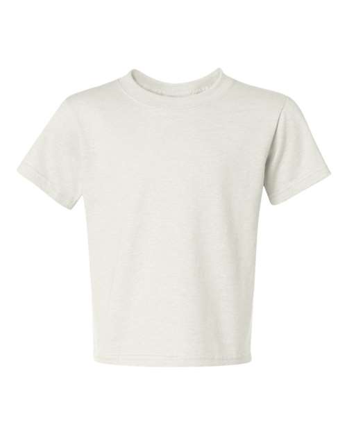 Youth Dri-Power® 50/50 T-Shirt - White Front