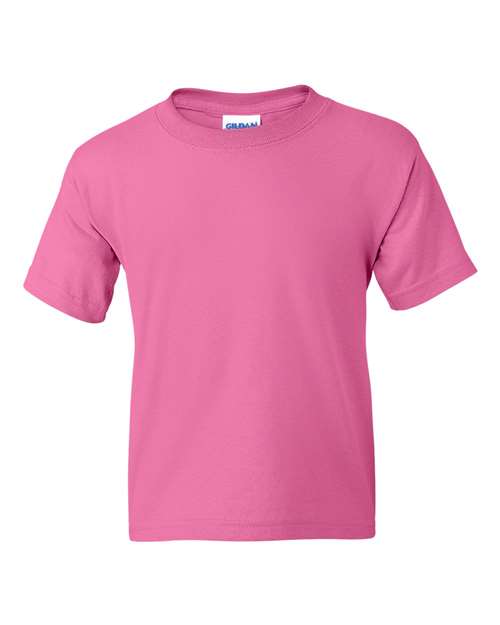 Gildan Youth DryBlend® T-Shirt - Azalea Front