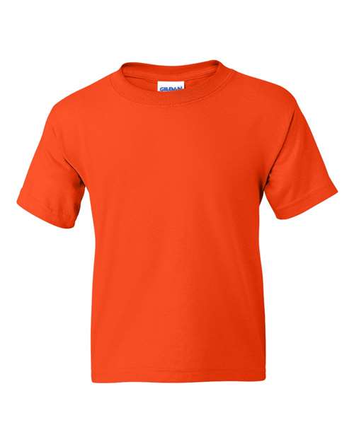 Gildan Youth DryBlend® T-Shirt - Orange Front