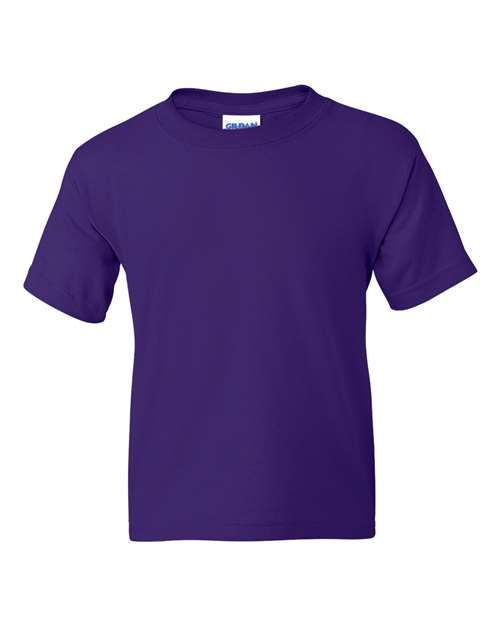 Gildan Youth DryBlend® T-Shirt - Purple Front