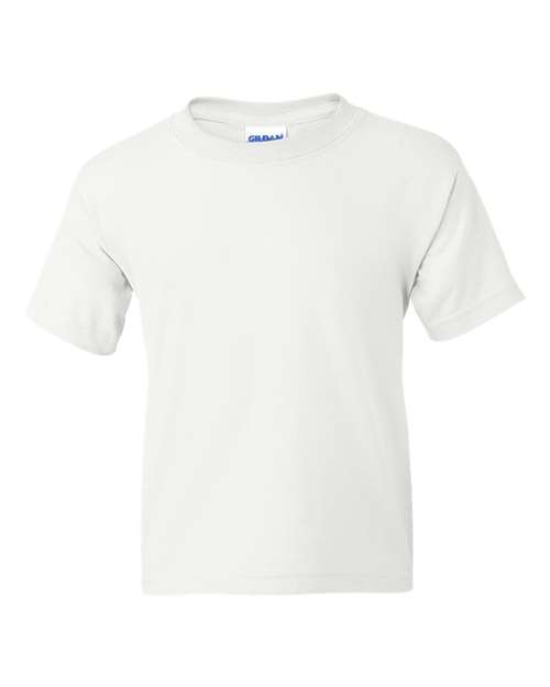 Gildan Youth DryBlend® T-Shirt - White Front