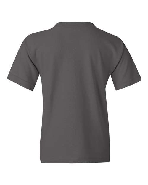 Youth Heavy Cotton™ T-Shirt - Charcoal Back