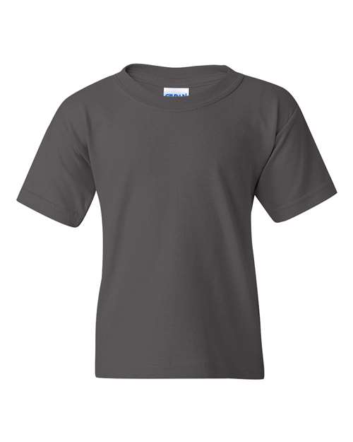 Gildan Youth Heavy Cotton™ T-Shirt - Charcoal Front