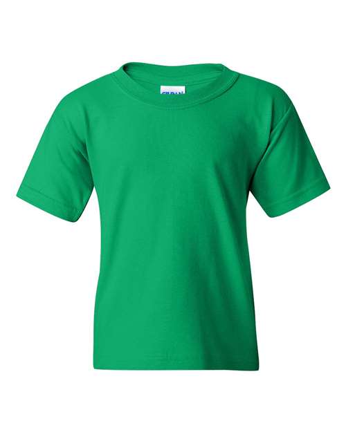 Gildan Youth Heavy Cotton™ T-Shirt - Irish Green Front