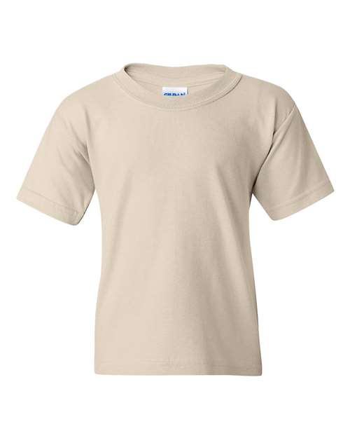 Gildan Youth Heavy Cotton™ T-Shirt - Natural Front