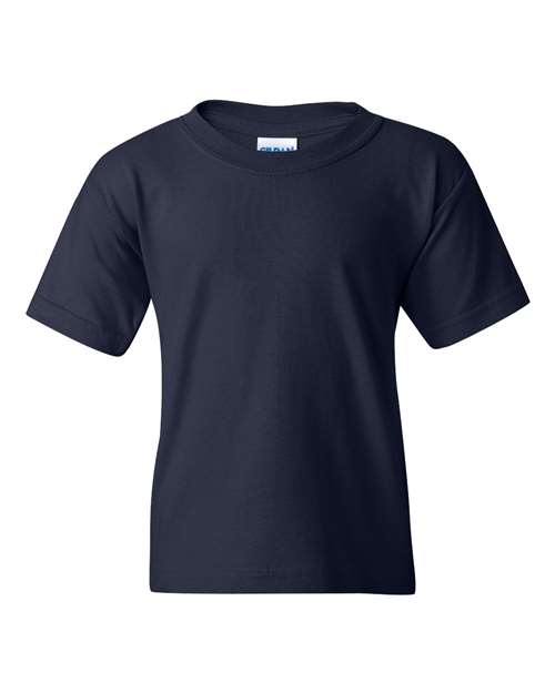 Gildan Youth Heavy Cotton™ T-Shirt - Navy Front