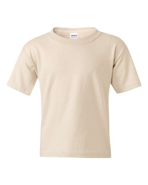 Gildan Youth Heavy Cotton™ T-Shirt - Sand Front