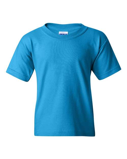 Gildan Youth Heavy Cotton™ T-Shirt - Sapphire Front
