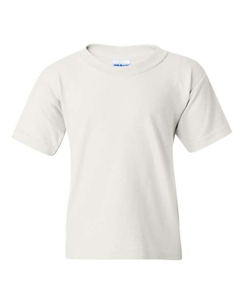 Gildan Youth Heavy Cotton™ T-Shirt - White Front