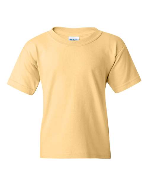 Gildan Youth Heavy Cotton™ T-Shirt - Yellow Haze Front