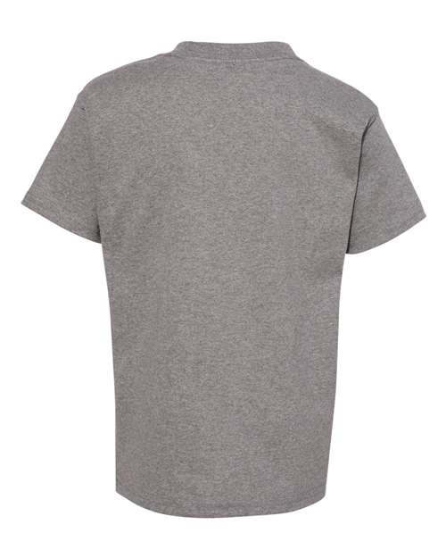 Youth Authentic T-Shirt - Oxford Grey Back