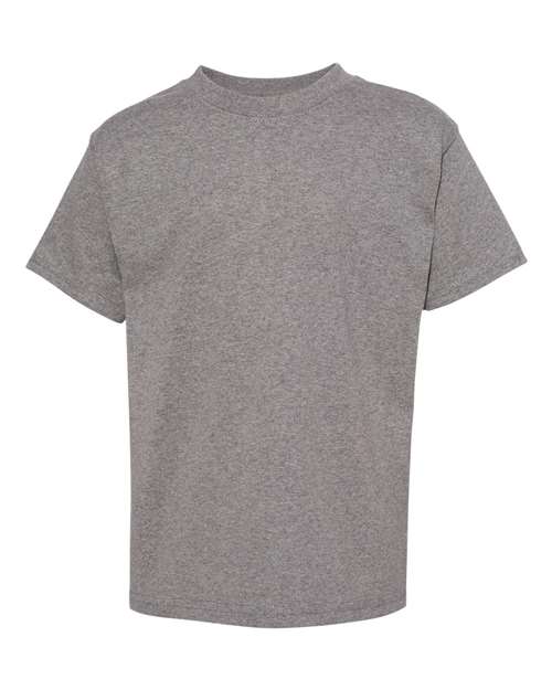 Youth Authentic T-Shirt - Oxford Grey Front