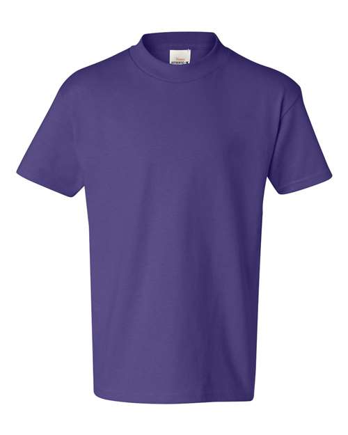 Youth Authentic T-Shirt - Purple Front