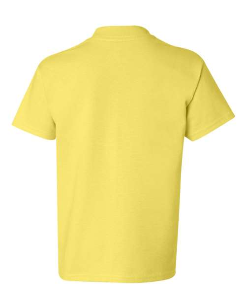 Youth Authentic T-Shirt - Yellow Back