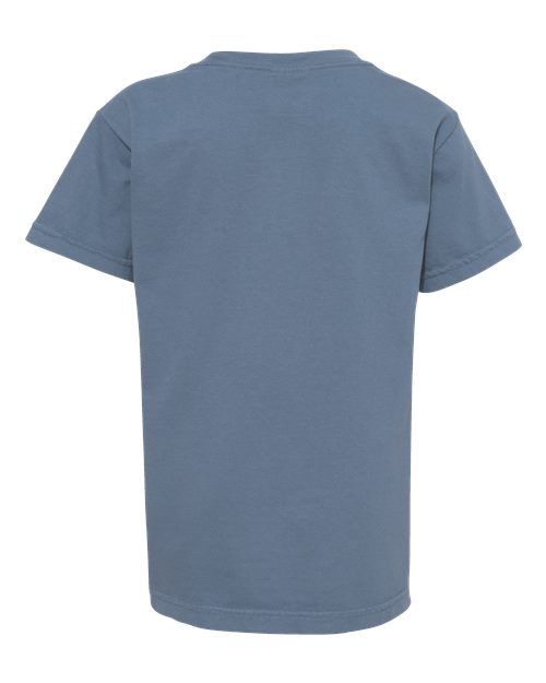 Youth Garment-Dyed Heavyweight T-Shirt - Blue Jean Back